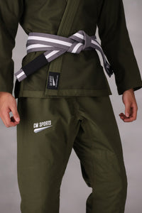 CM Premium Jiu Jitsu Gi- Olive Green