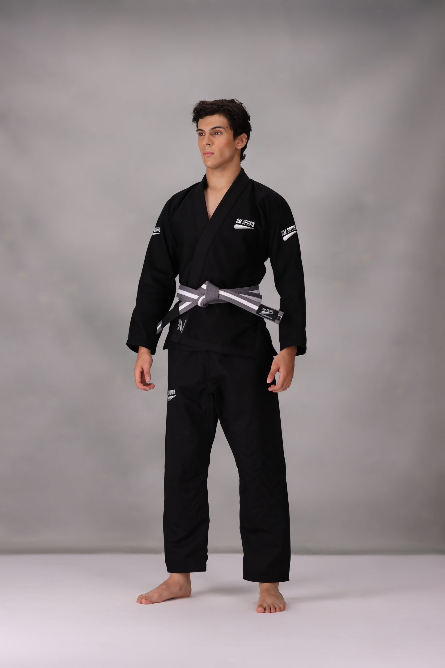 CM Premium Jiu Jitsu Gi-Black (With FREE Belt)