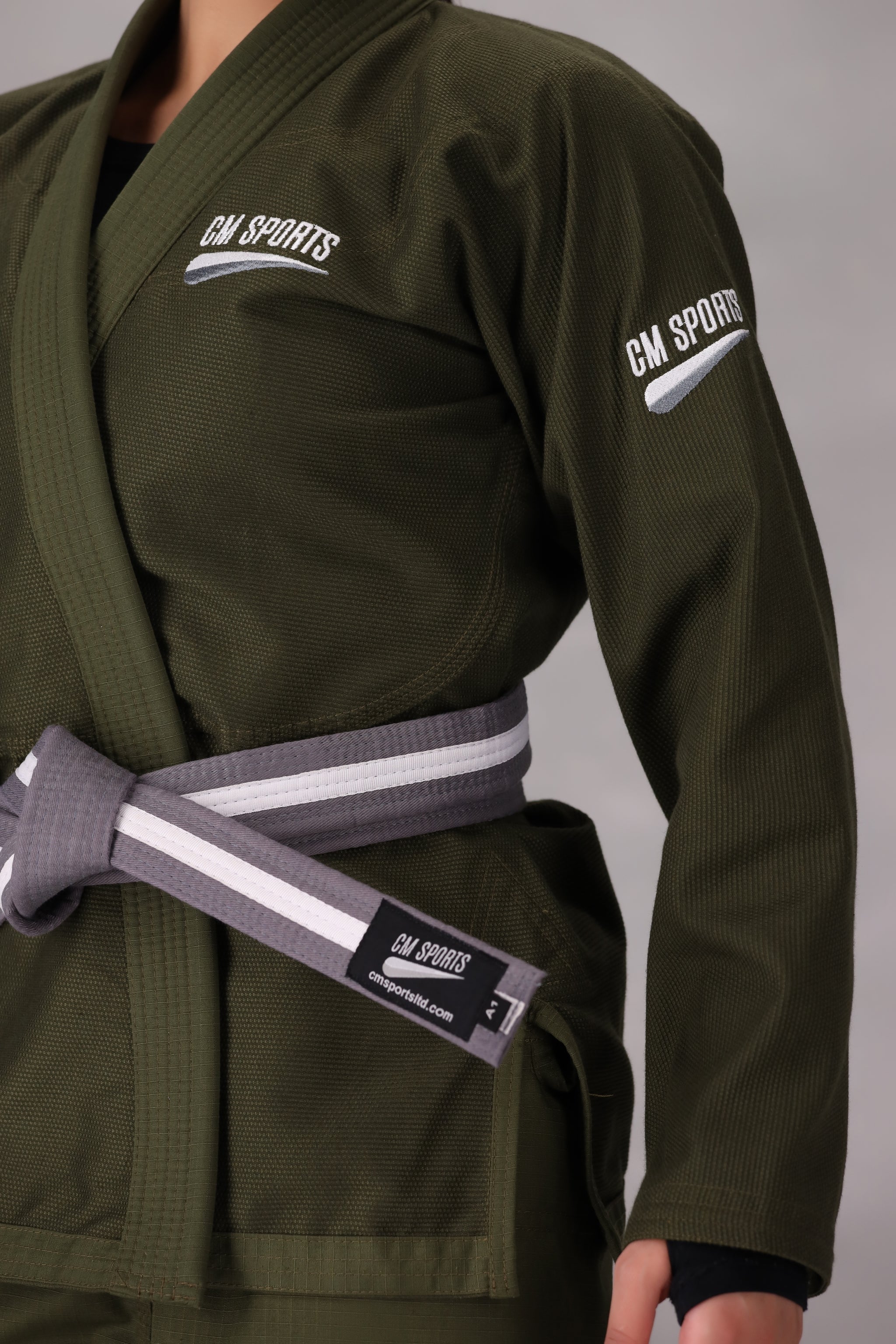CM Premium Jiu Jitsu Gi- Olive Green