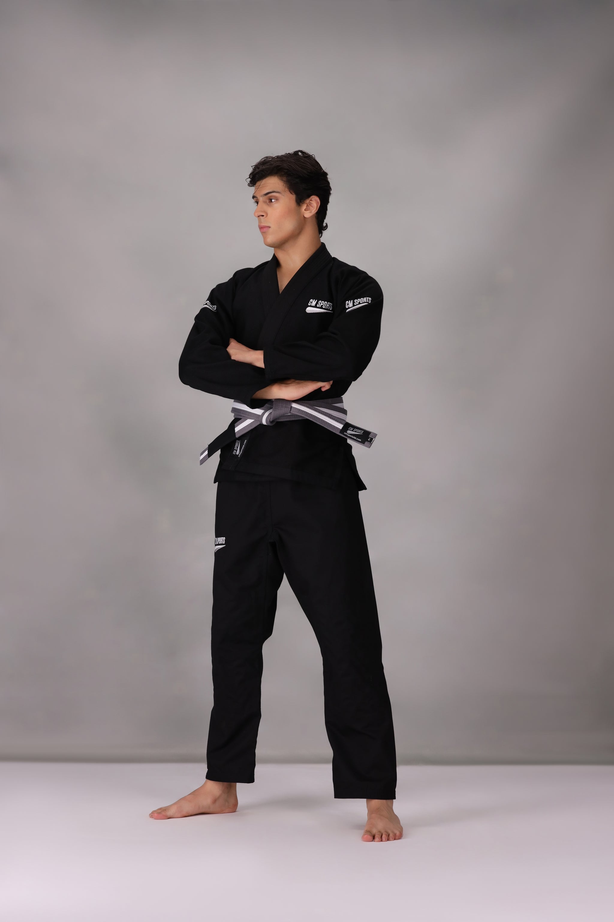 CM Premium Jiu Jitsu Gi-Black (With FREE Belt)