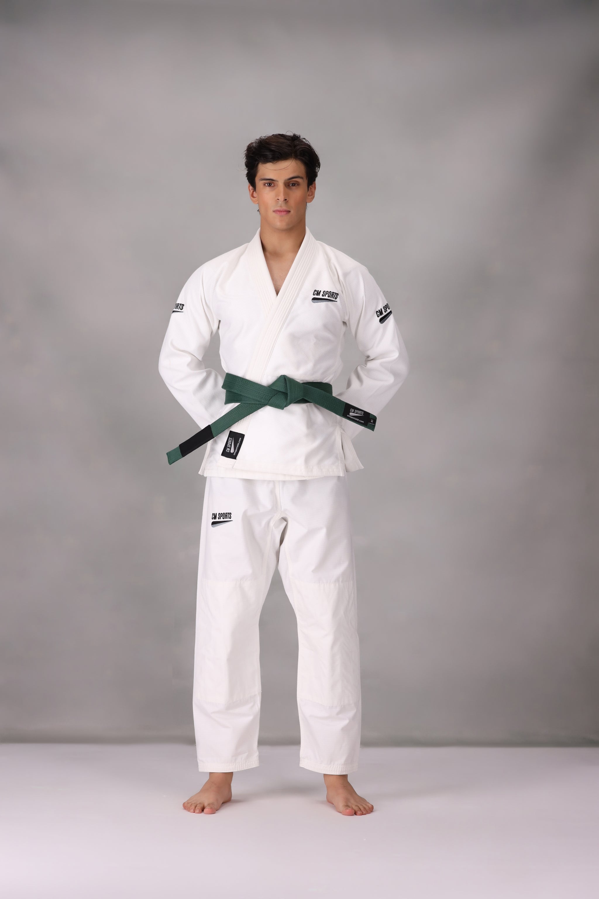 CM Premium Jiu Jitsu Gi-White (With FREE Belt)
