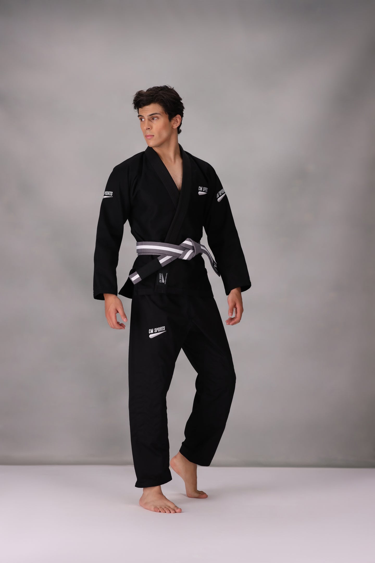 CM Premium Jiu Jitsu Gi-Black (With FREE Belt)