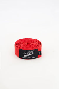 CM Plain Belts-Red
