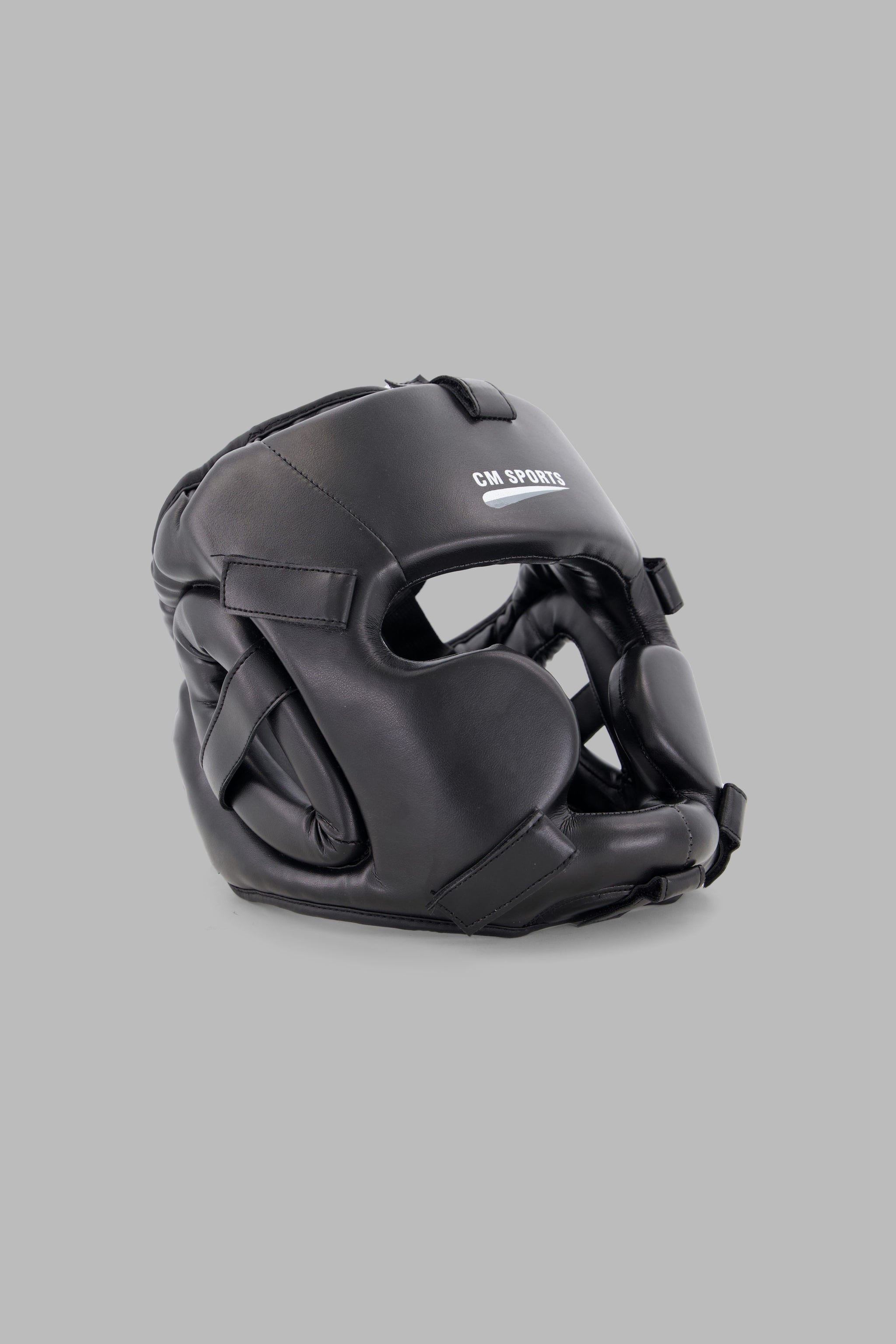 CM Full Face Boxing Headgear – Black