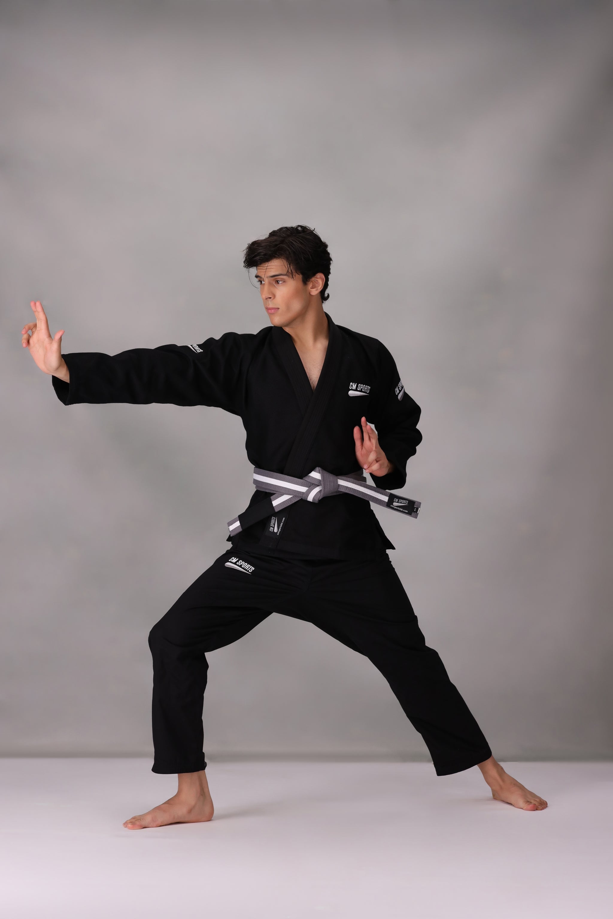 CM Premium Jiu Jitsu Gi-Black (With FREE Belt)
