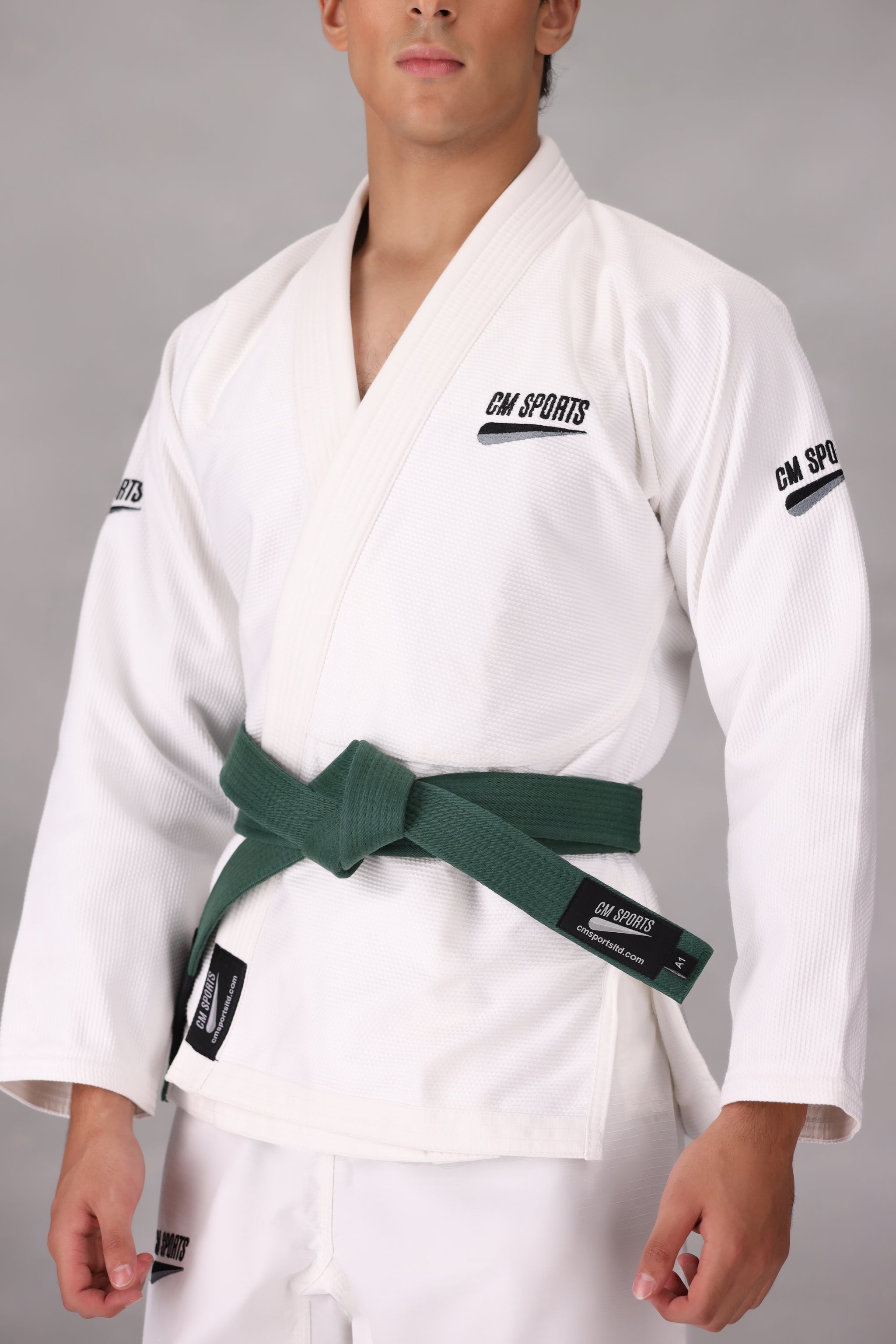 CM Premium Jiu Jitsu Gi-White (With FREE Belt)