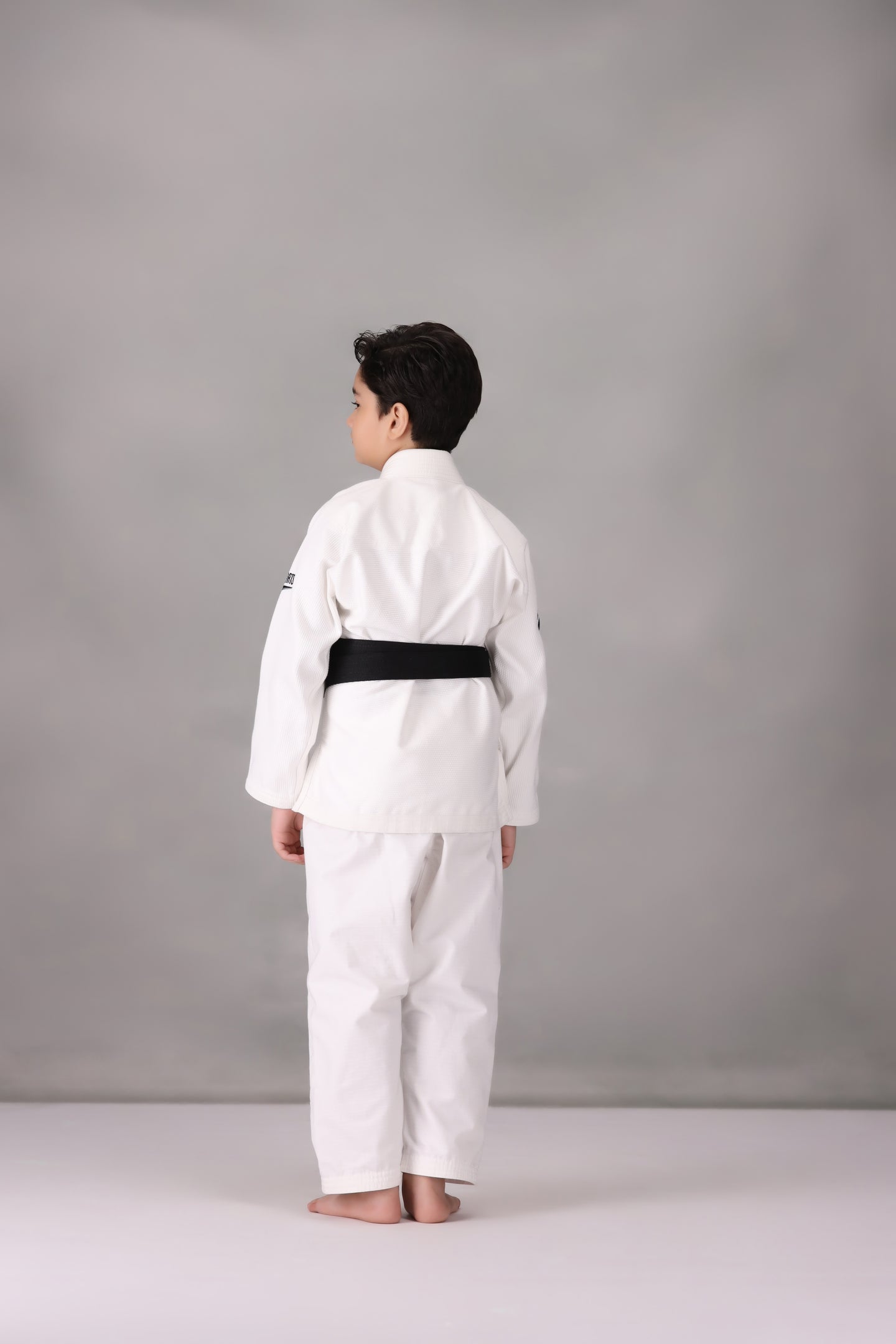 CM Young Ninja Jiu Jitsu Gi- White (With FREE Belt)
