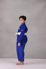 CM Young Ninja Jiu Jitsu Gi- Royal Blue (With FREE Belt)